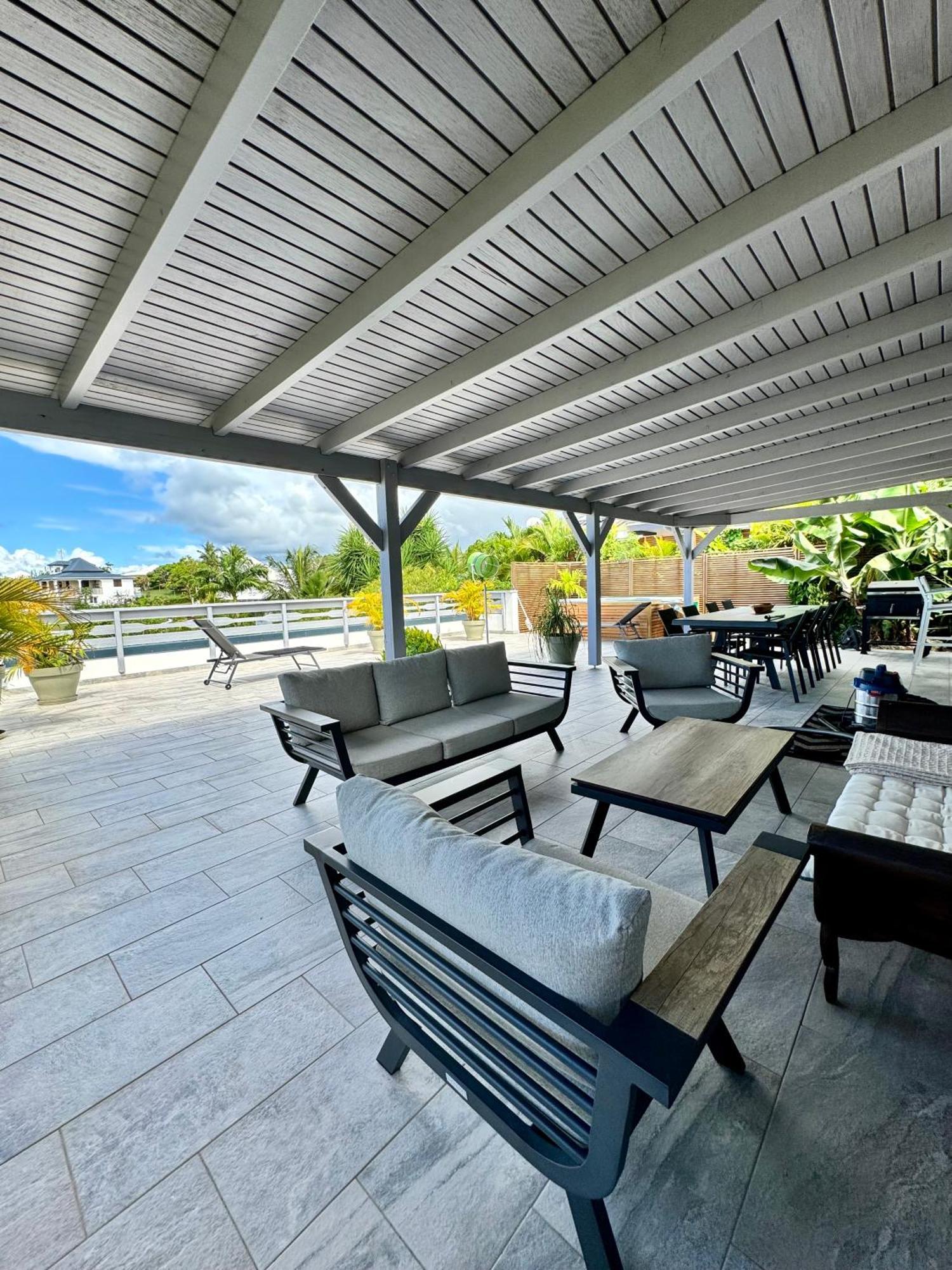 Villa Les Terrasses De Fonds Thezan サンタンヌ エクステリア 写真