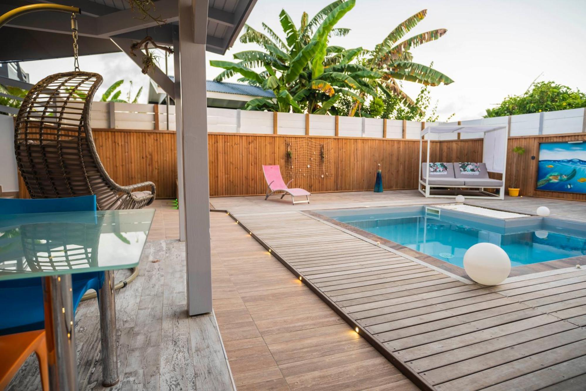 Villa Les Terrasses De Fonds Thezan サンタンヌ エクステリア 写真