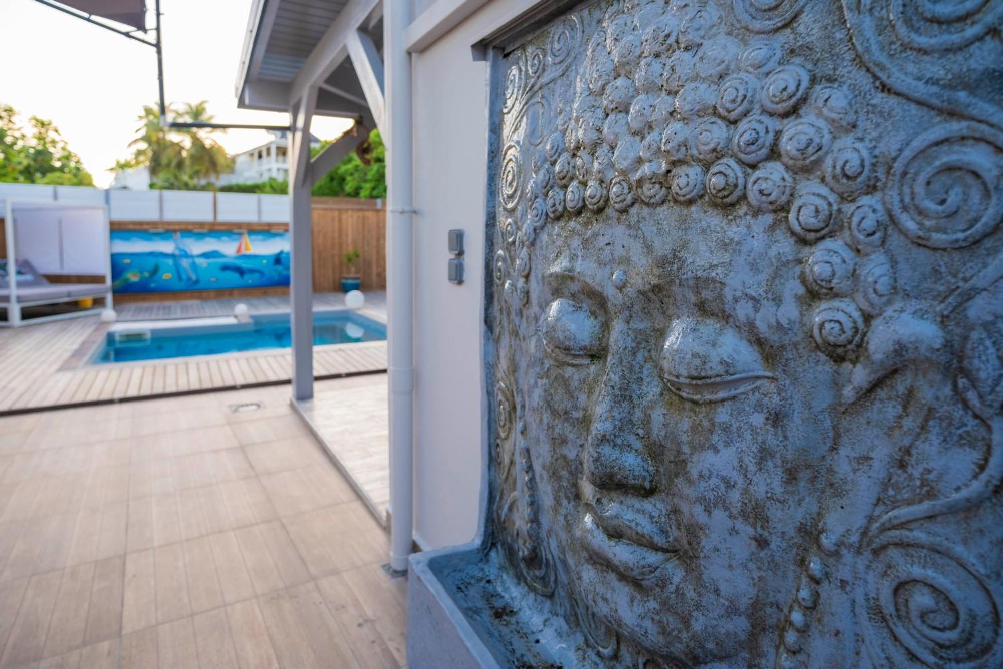Villa Les Terrasses De Fonds Thezan サンタンヌ エクステリア 写真
