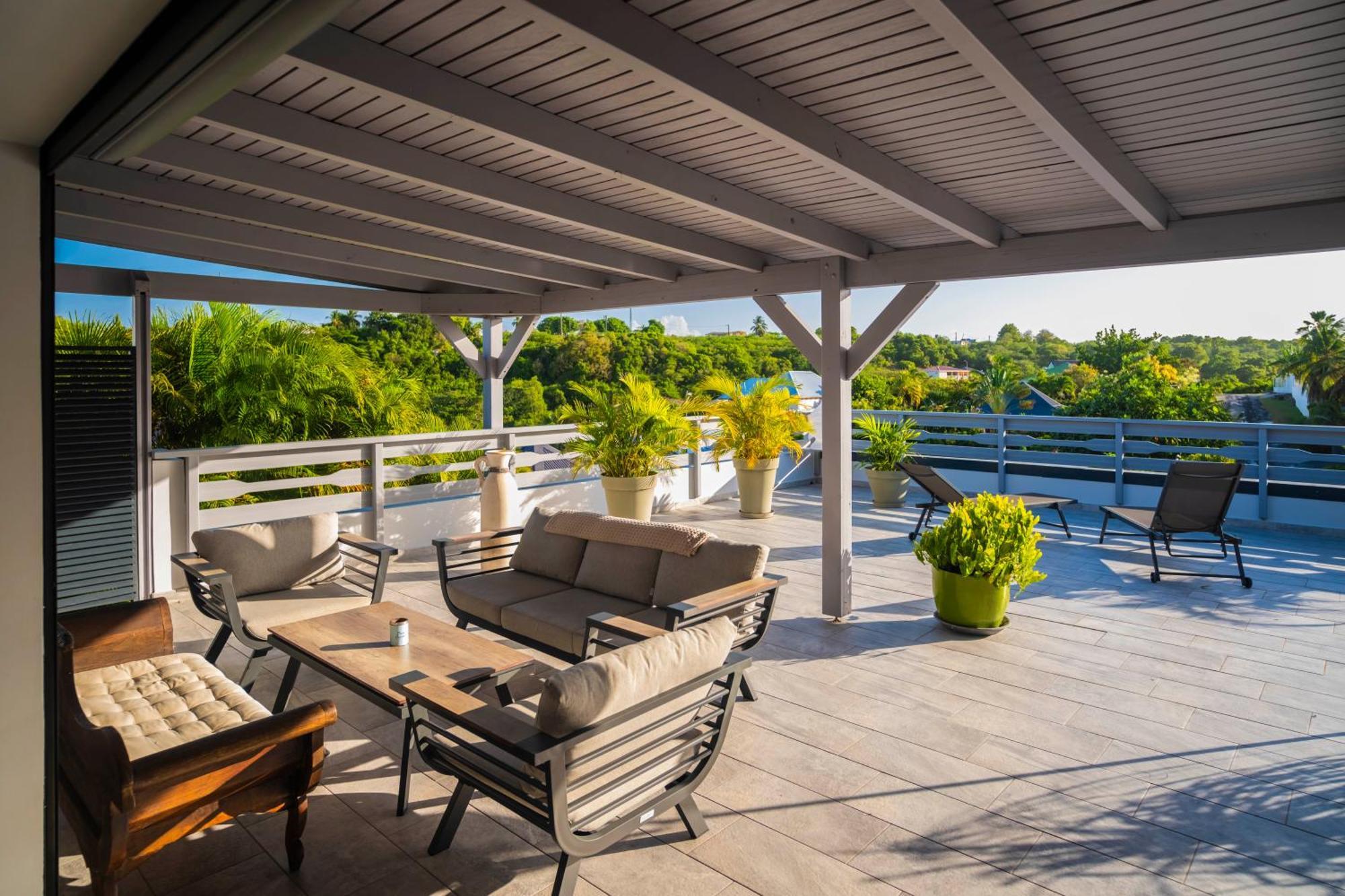 Villa Les Terrasses De Fonds Thezan サンタンヌ エクステリア 写真