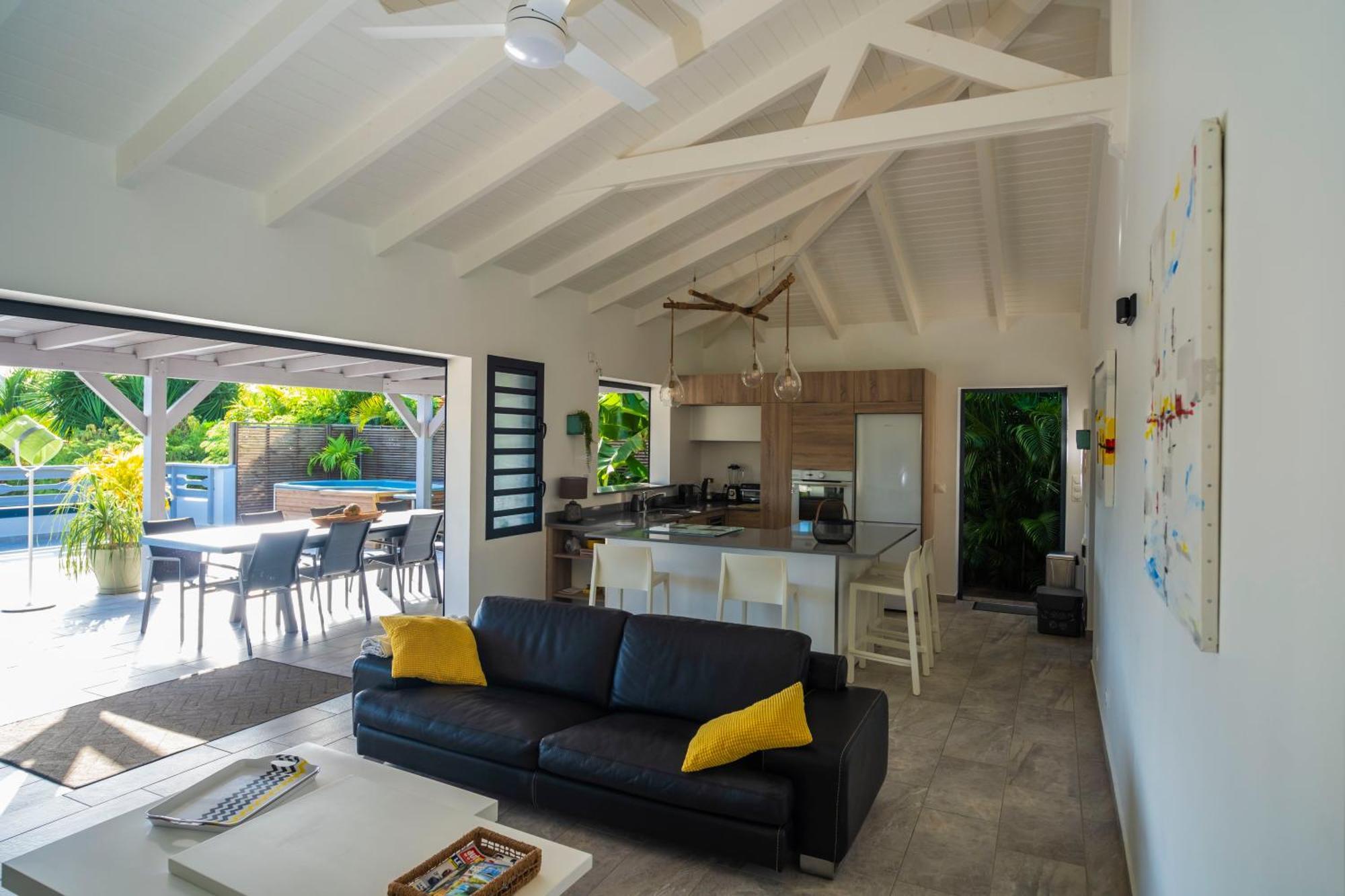 Villa Les Terrasses De Fonds Thezan サンタンヌ エクステリア 写真