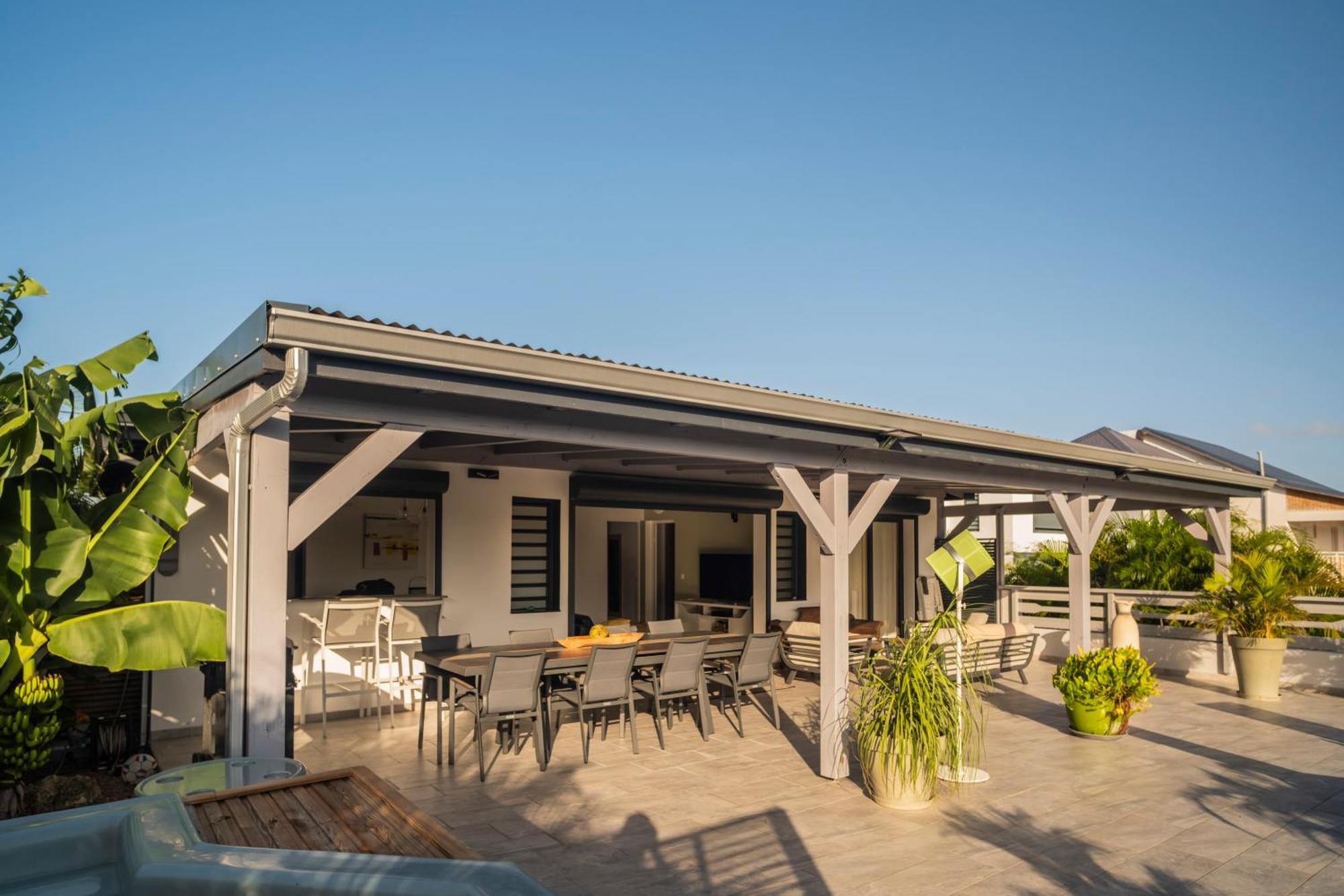 Villa Les Terrasses De Fonds Thezan サンタンヌ エクステリア 写真
