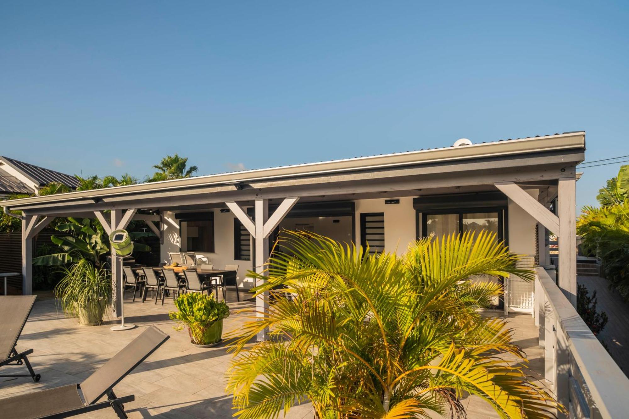 Villa Les Terrasses De Fonds Thezan サンタンヌ エクステリア 写真